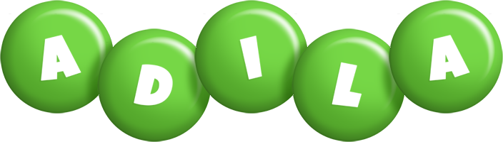 Adila candy-green logo