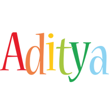 Aditya birthday logo