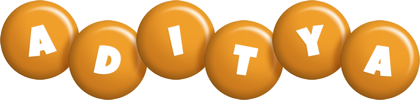 Aditya candy-orange logo
