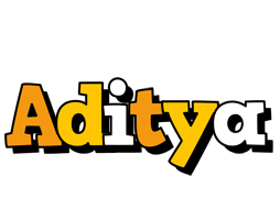 Aditya cartoon logo