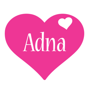 Adna love-heart logo