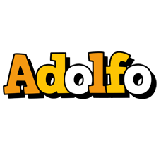 Adolfo cartoon logo