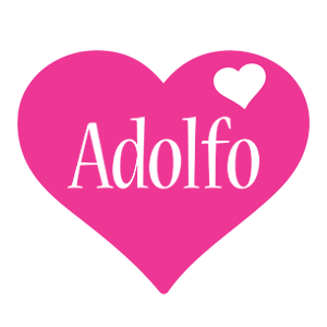 Adolfo love-heart logo