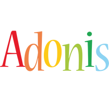 Adonis birthday logo