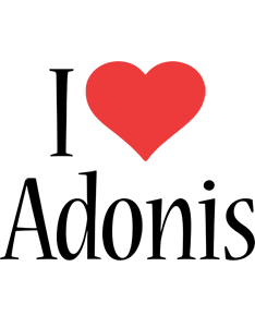 Adonis i-love logo