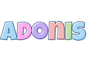 Adonis pastel logo
