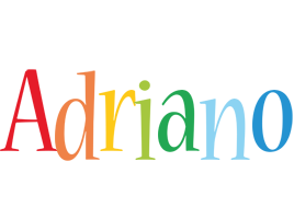 Adriano birthday logo
