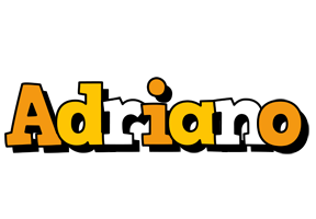Adriano cartoon logo