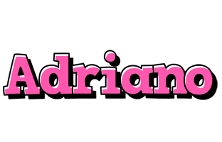 Adriano girlish logo