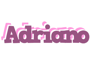 Adriano relaxing logo