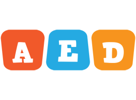 Aed comics logo