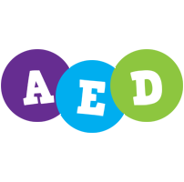 Aed happy logo