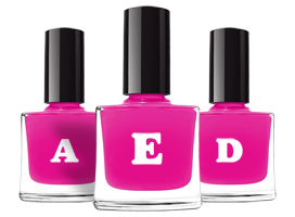 Aed nails logo