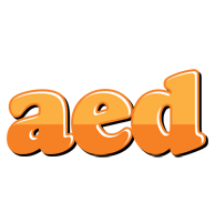 Aed orange logo