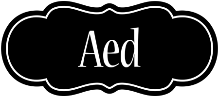 Aed welcome logo