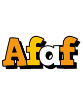 Afaf cartoon logo