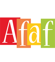 Afaf colors logo
