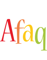 Afaq birthday logo