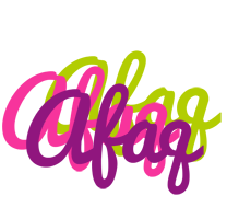 Afaq flowers logo