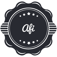 Afi badge logo