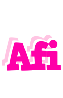 Afi dancing logo