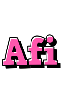 Afi girlish logo
