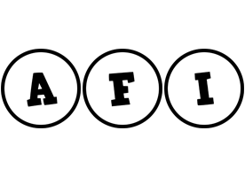 Afi handy logo