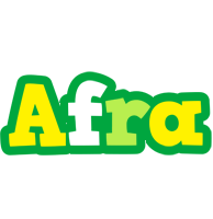 Afra soccer logo