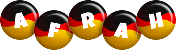 Afrah german logo