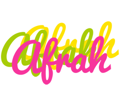 Afrah sweets logo