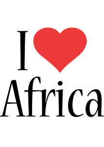 Africa i-love logo
