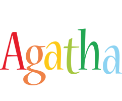 Agatha birthday logo