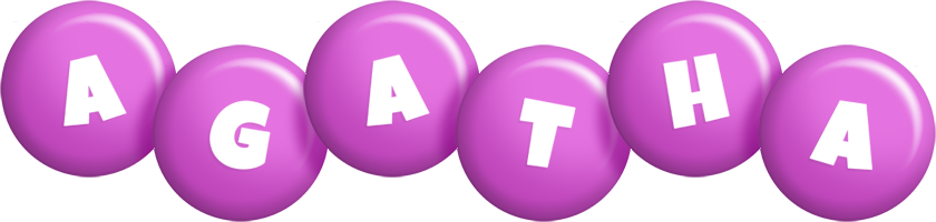 Agatha candy-purple logo