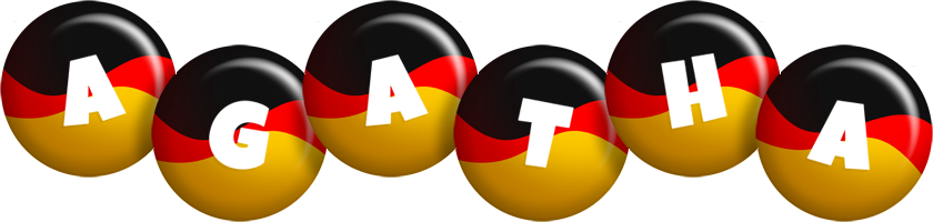 Agatha german logo