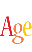 Age birthday logo