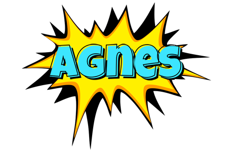 Agnes indycar logo