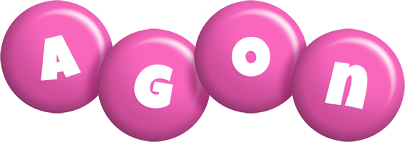 Agon candy-pink logo