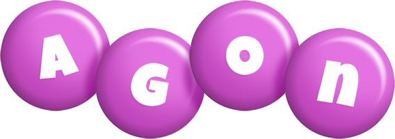 Agon candy-purple logo