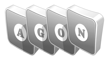 Agon silver logo