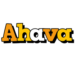 Ahava cartoon logo