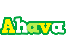 Ahava soccer logo