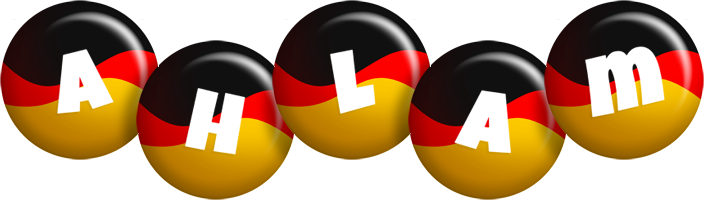 Ahlam german logo