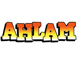 Ahlam sunset logo