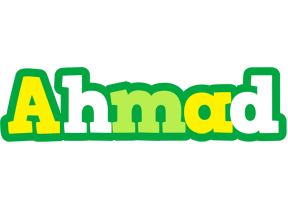 Ahmad soccer logo