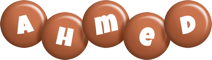 Ahmed candy-brown logo
