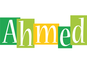 Ahmed lemonade logo
