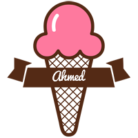 Ahmed premium logo