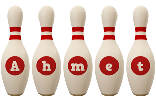 Ahmet bowling-pin logo