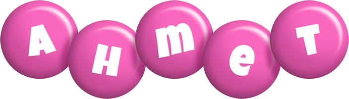 Ahmet candy-pink logo