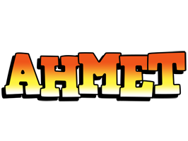Ahmet sunset logo